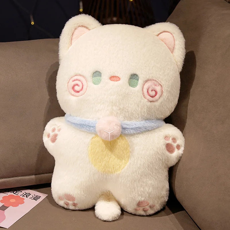 3 Colors Cartoon Cat Plush Toys  for Baby