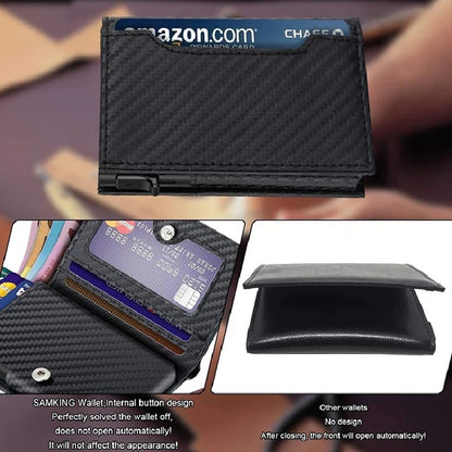 RFID Blocking Carbon Wallet for Men