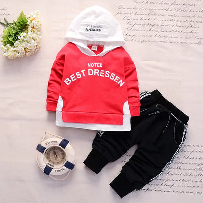 New Spring Autumn Cotton Boys Clothes