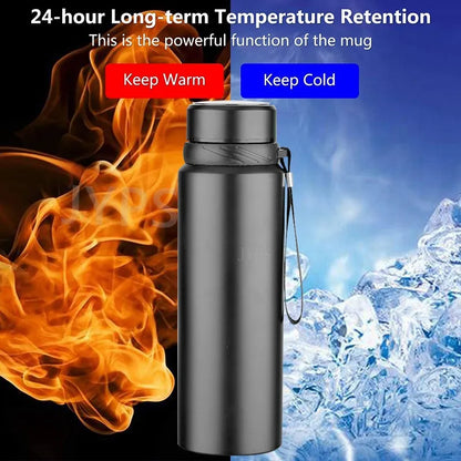 Thermowasserflasche aus Edelstahl für Heiß und Kalt