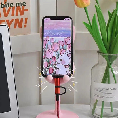 Adorable Bunny Phone Holder 🐰📱