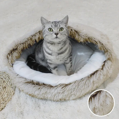 Cozy 2-in-1 Cat Bed