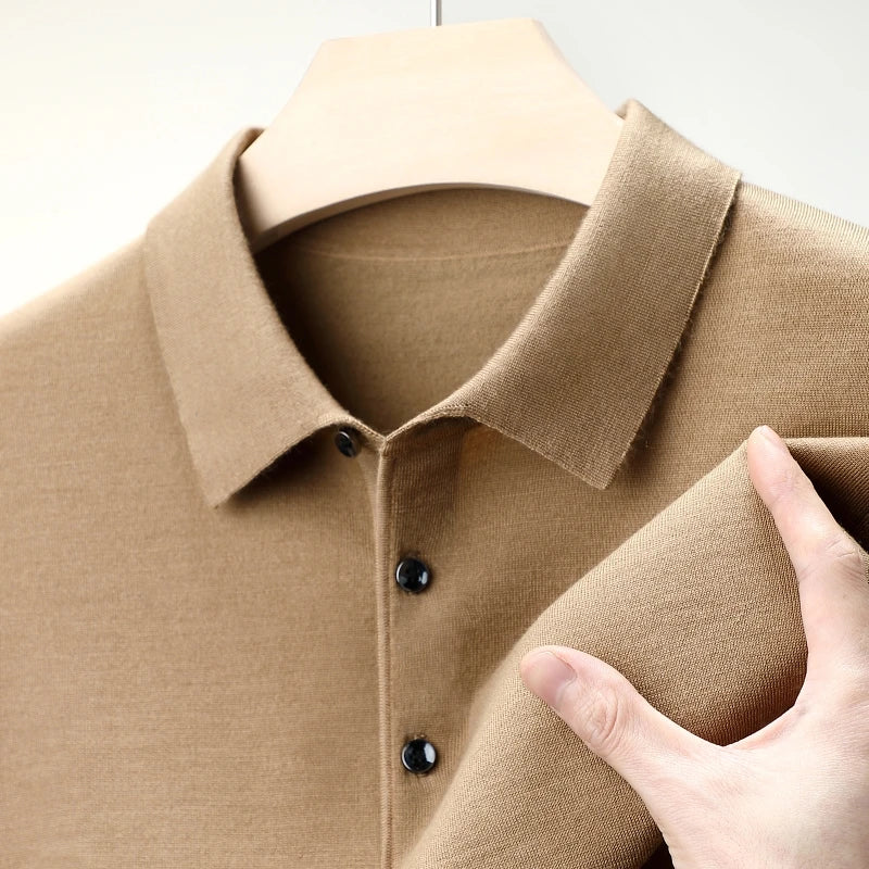 men's solid color long-sleeve wool sweater, solid color wool sweater for men, men's long-sleeve wool pullover, classic wool sweater men's fashion, warm men's wool sweater, casual solid color men's sweater, stylish long-sleeve wool sweater, winter men's wool pullover, cozy solid wool sweater for men, durable men's wool sweater