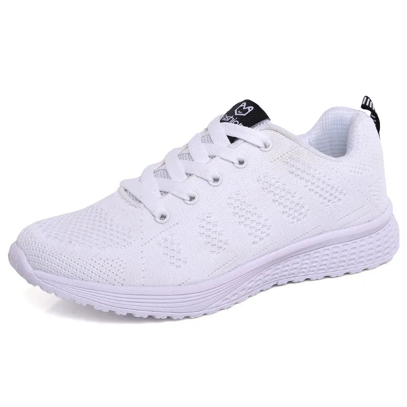Sports Quick Dry Womens Mesh Running Shoes