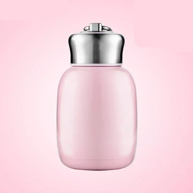Stainless Steel Travel Water Bottle - Mini Coffee Vacuum Flask