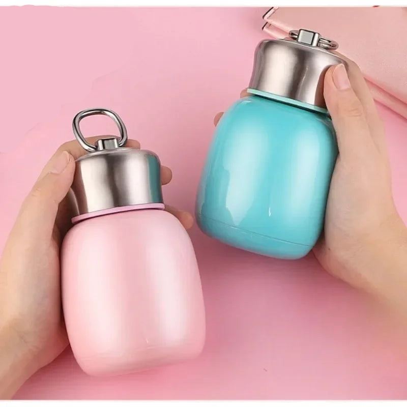 Stainless Steel Travel Water Bottle - Mini Coffee Vacuum Flask