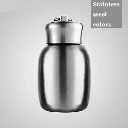 Stainless Steel Travel Water Bottle - Mini Coffee Vacuum Flask