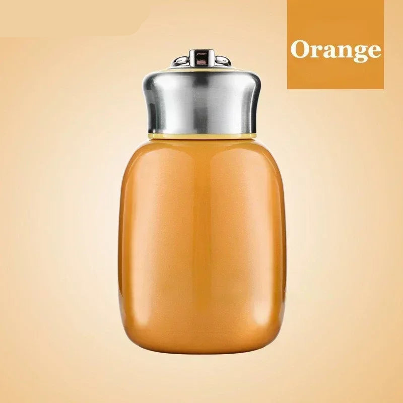 Stainless Steel Travel Water Bottle - Mini Coffee Vacuum Flask