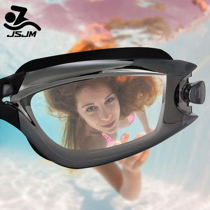 Adjustable Silicone Swimming Goggles