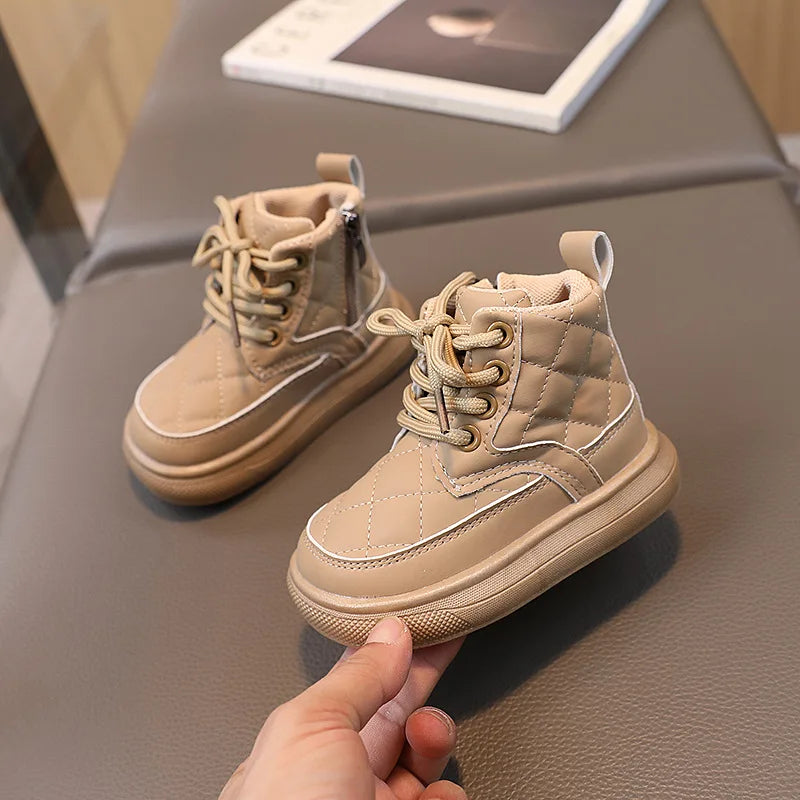 plaid baby girl & boy snow boots, baby plaid winter boots, toddler snow boots plaid, warm baby winter shoes, infant plaid snow boots, unisex baby snow boots, soft sole baby winter boots, cozy plaid boots for babies, baby boy plaid snow boots, baby girl plaid snow boots