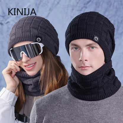 unisex thermal fleece knitted balaclava, wool neck warmer scarf cap, thermal fleece balaclava mask, unisex winter face cover, knitted wool balaclava cap, thermal neck warmer for men and women, unisex fleece scarf cap, warm knitted winter balaclava, wool thermal face mask, unisex outdoor winter neck warmer