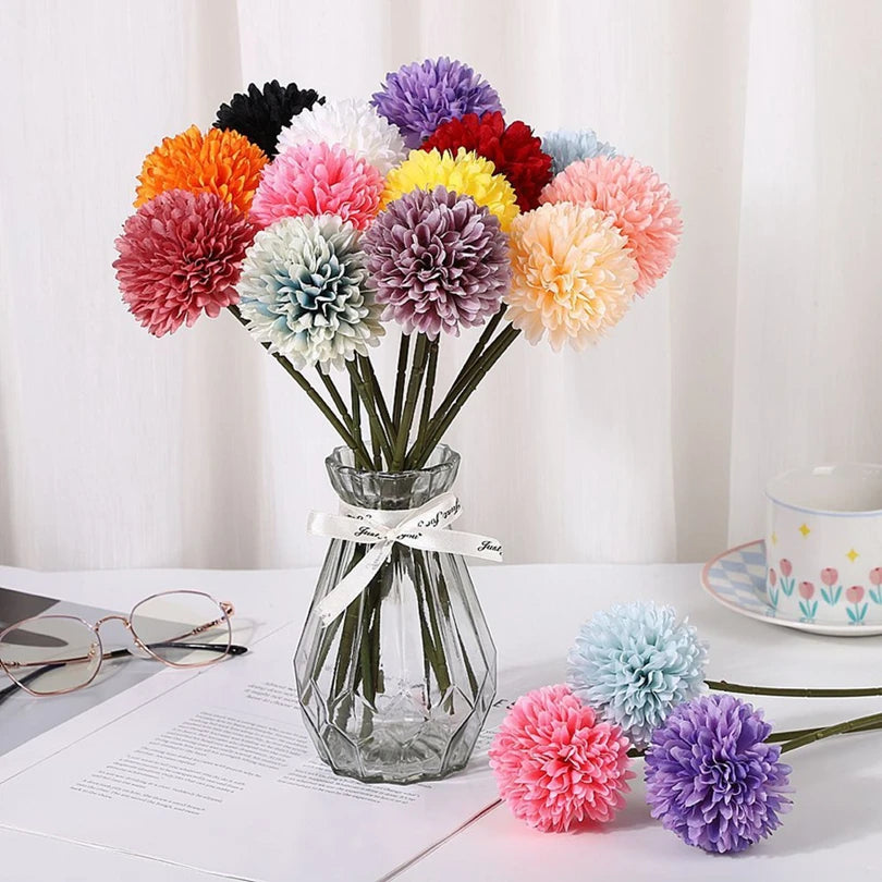 silk chrysanthemum wedding flowers, artificial wedding flowers, silk flowers for home decor, chrysanthemum home decoration, faux wedding bouquet, silk floral arrangements, decorative silk chrysanthemums, wedding centerpiece flowers, artificial chrysanthemum bouquet, silk flowers for decoration