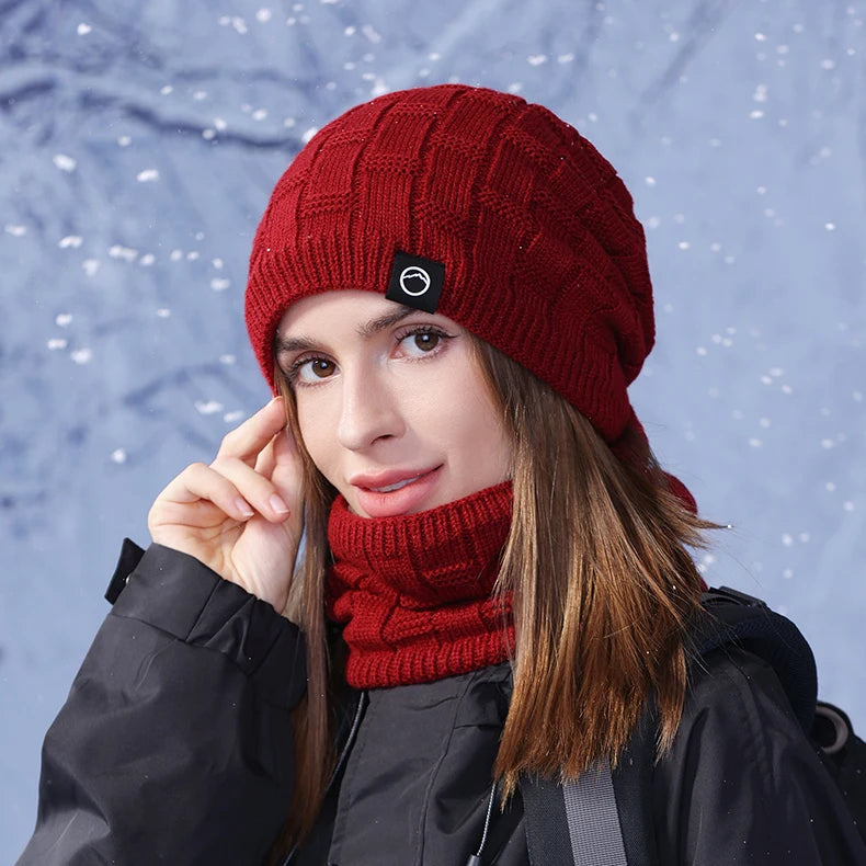 unisex thermal fleece knitted balaclava, wool neck warmer scarf cap, thermal fleece balaclava mask, unisex winter face cover, knitted wool balaclava cap, thermal neck warmer for men and women, unisex fleece scarf cap, warm knitted winter balaclava, wool thermal face mask, unisex outdoor winter neck warmer