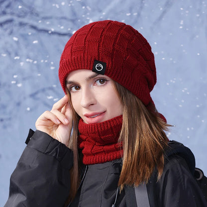 unisex thermal fleece knitted balaclava, wool neck warmer scarf cap, thermal fleece balaclava mask, unisex winter face cover, knitted wool balaclava cap, thermal neck warmer for men and women, unisex fleece scarf cap, warm knitted winter balaclava, wool thermal face mask, unisex outdoor winter neck warmer