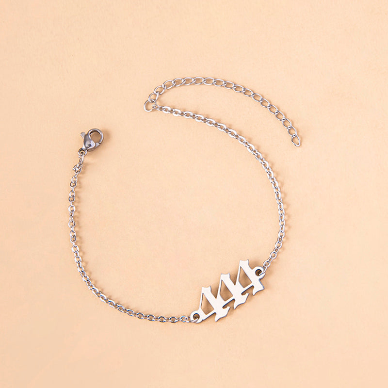 444 Stainless Steel Chain Bracelet for Women