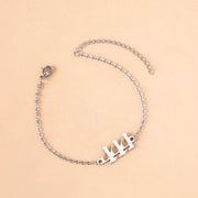 Elegant 444 Stainless Steel Chain Bracelet for Women