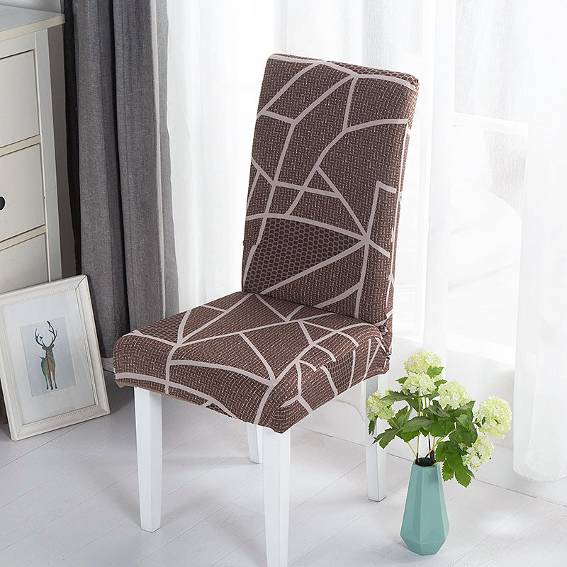 Printed Chair Cover Elastic