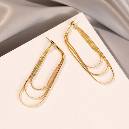 Chic Earrings High-Grade Indifferent Style