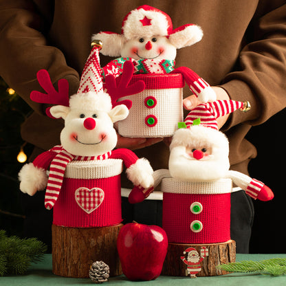 Christmas Snowman Style Candy Box