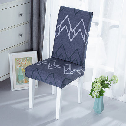 Printed Chair Cover Elastic