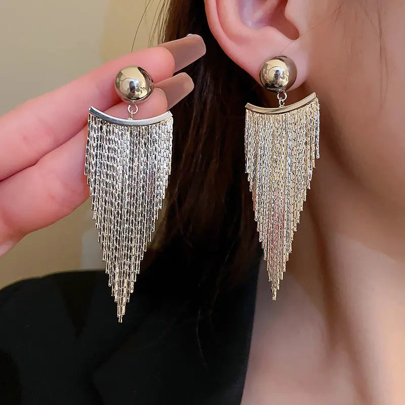 Chic Statement Earrings Long & Exaggerated