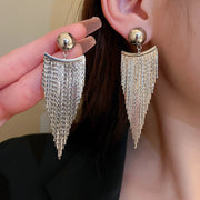 Small Niche Design, Long Exaggerated Earrings For Women