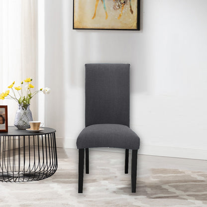 Nouvelle housse de chaise extensible et imperméable à carreaux