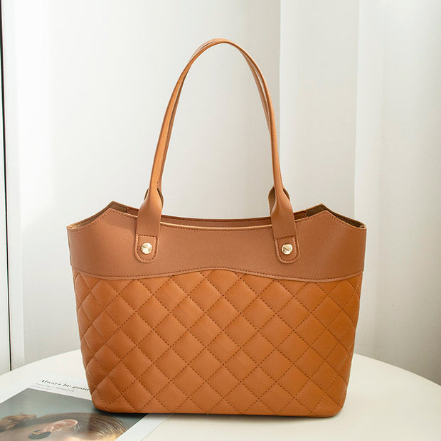 Rhombus Handbag Women Shopping Shoulder Crossbody Bags