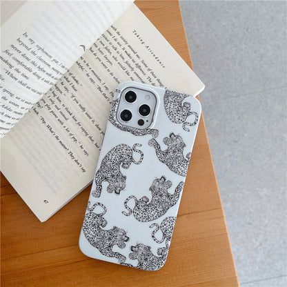 Leopard Silicone Phone Shell