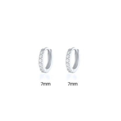 Zircon Gang Drill Earrings - Chic Style