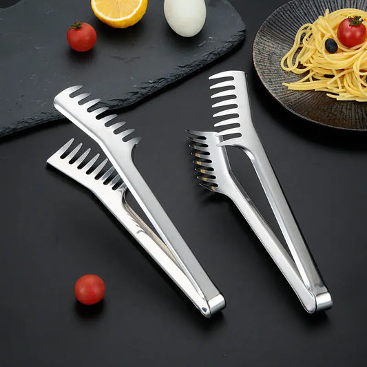 Kitchen Food Tongs Stainless Steel