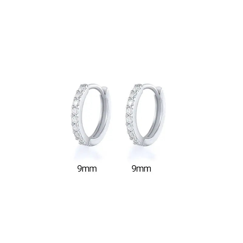 Zircon Gang Drill Earrings - Chic Style