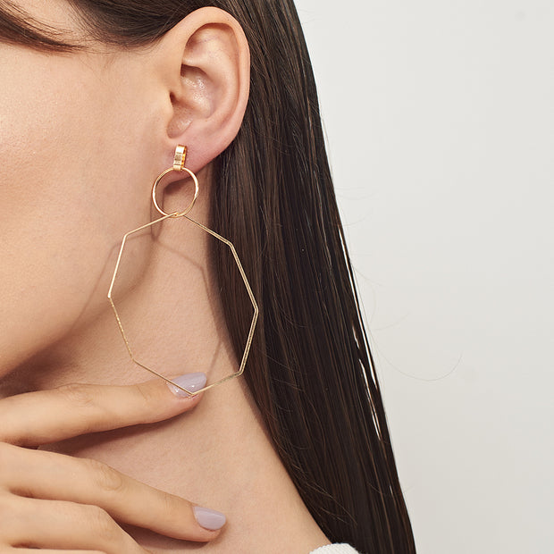 Chic Geometric Earrings for Women