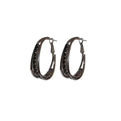 925 Silver Hoop Earrings - High-Grade Glam