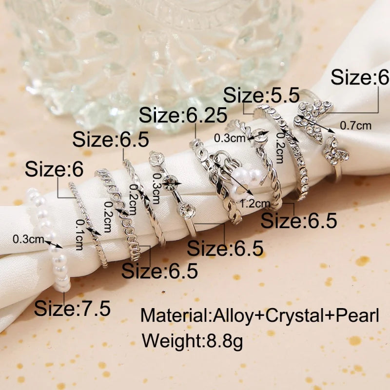 butterfly ring, open ring, double butterfly ring, zircon ring, double ring, women's butterfly ring