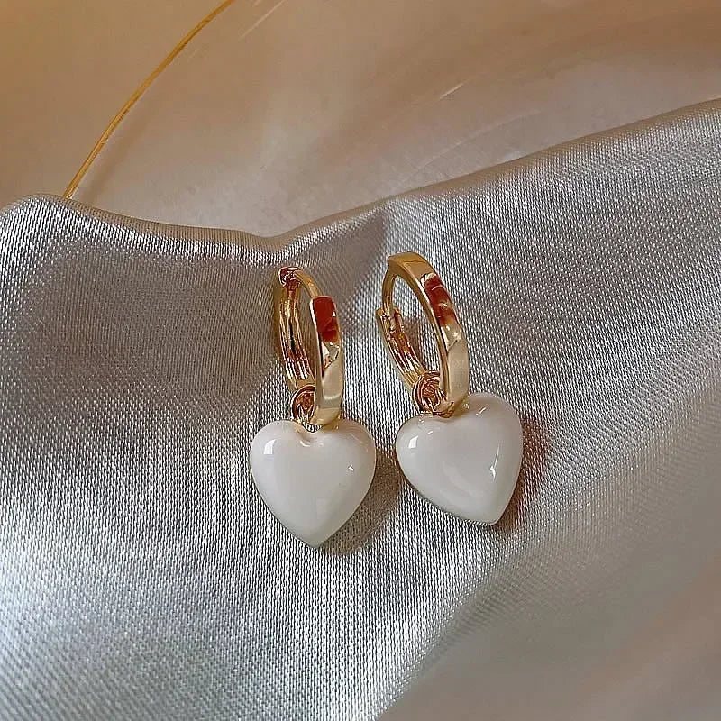 women earrings, red heart earrings, heart earrings, earrings dangle, heart dangle earrings, wine earrings, red earrings, heart drop earrings, earrings drop, ladies earrings, drop earrings for women, dangle earrings for women