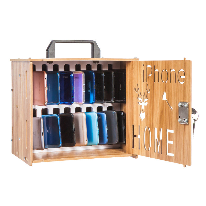 Mobile Phone Storage Box With Lock