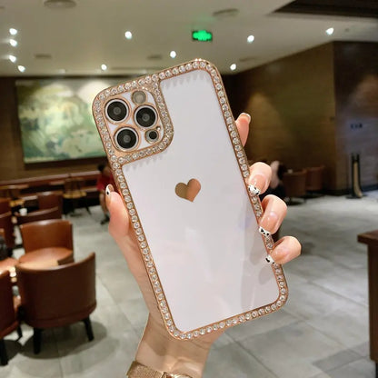 Crystal Diamond Edge Phone Case