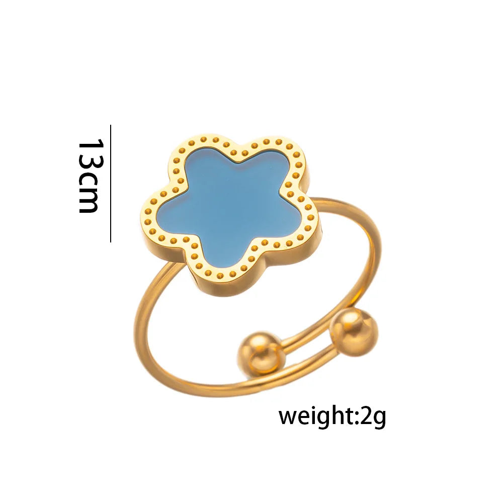 flower necklace, necklace gold, gold plated necklace, necklace pendant, pendant gold, double necklace, clover necklace, flower pendant, clover pendant necklace, gold flower necklace