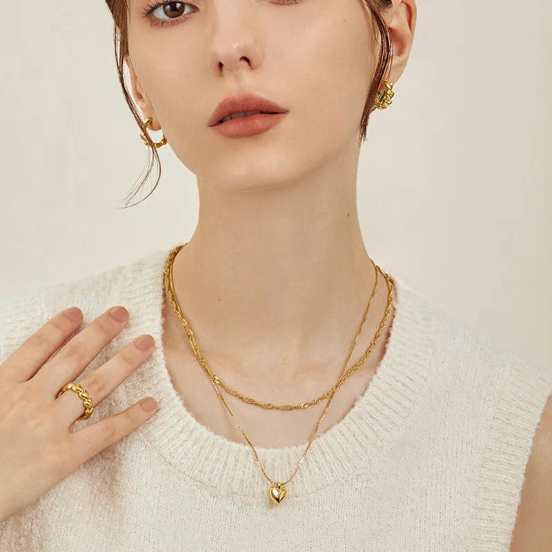 shell necklace, gold plated, necklace gold, necklace heart, gold plated necklace, minimalist gold necklace, minimalist necklace, gold heart, shell jewelry, jewelry necklace, shell necklace gold, gold necklace heart, seashell necklace