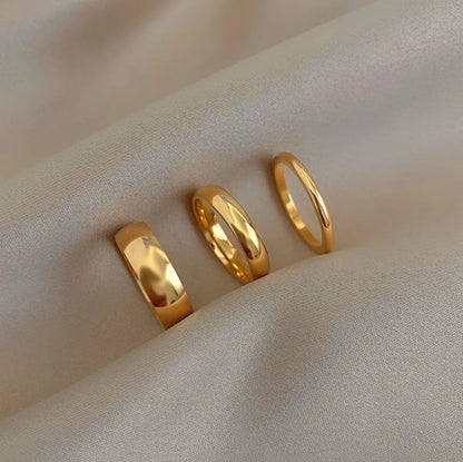 gold rings, gold rings women, steel rings, stainless rings, stainless steel gold rings, stainless steel rings for women, metal rings, gold ring bands, 18k gold rings