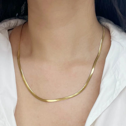 chain necklace, snake chain, snake chain necklace, snake necklace, minimalist necklace, gold snake chain necklace, chain jewelry, gold snake chain, chain necklace gold, snake jewelry, necklace snake chain