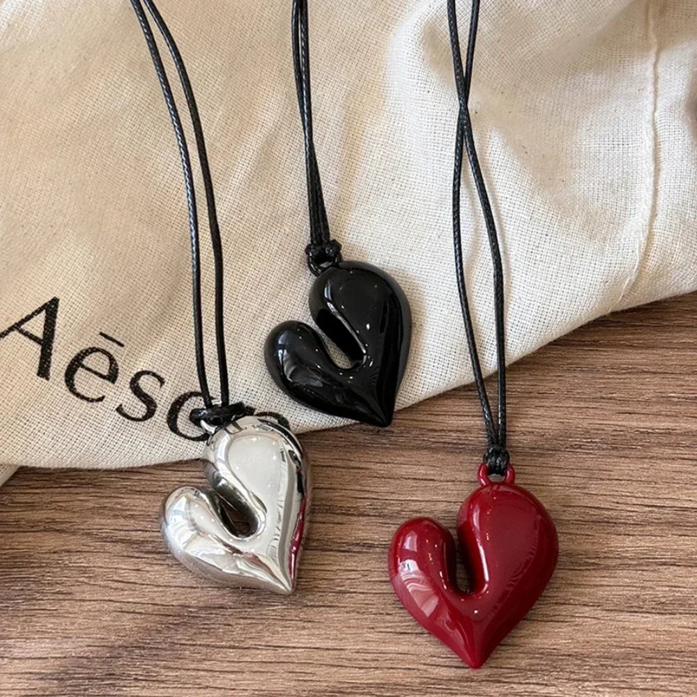 heart pendant, pendant necklace, heart pendant necklace, heart necklace, pendant chain, big heart necklace, big pendant necklace, goth necklace, heart chain necklace, big heart pendant, big heart pendant necklace