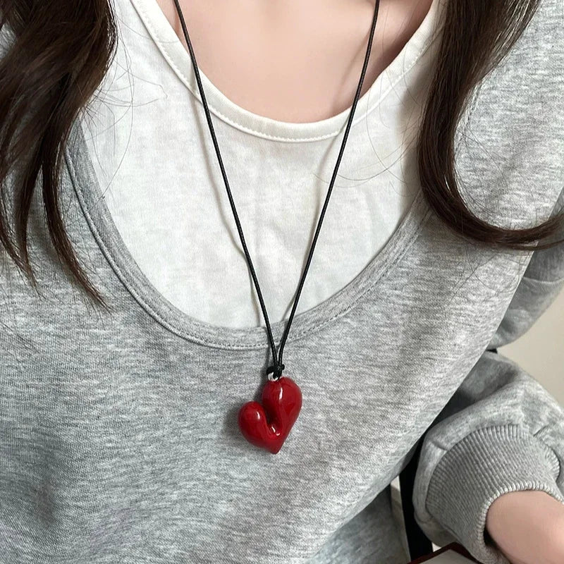 heart pendant, pendant necklace, heart pendant necklace, heart necklace, pendant chain, big heart necklace, big pendant necklace, goth necklace, heart chain necklace, big heart pendant, big heart pendant necklace