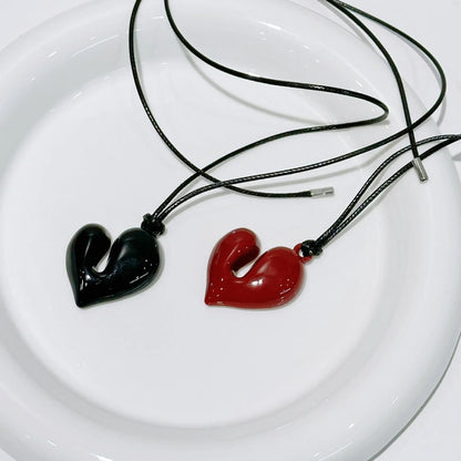 heart pendant, pendant necklace, heart pendant necklace, heart necklace, pendant chain, big heart necklace, big pendant necklace, goth necklace, heart chain necklace, big heart pendant, big heart pendant necklace