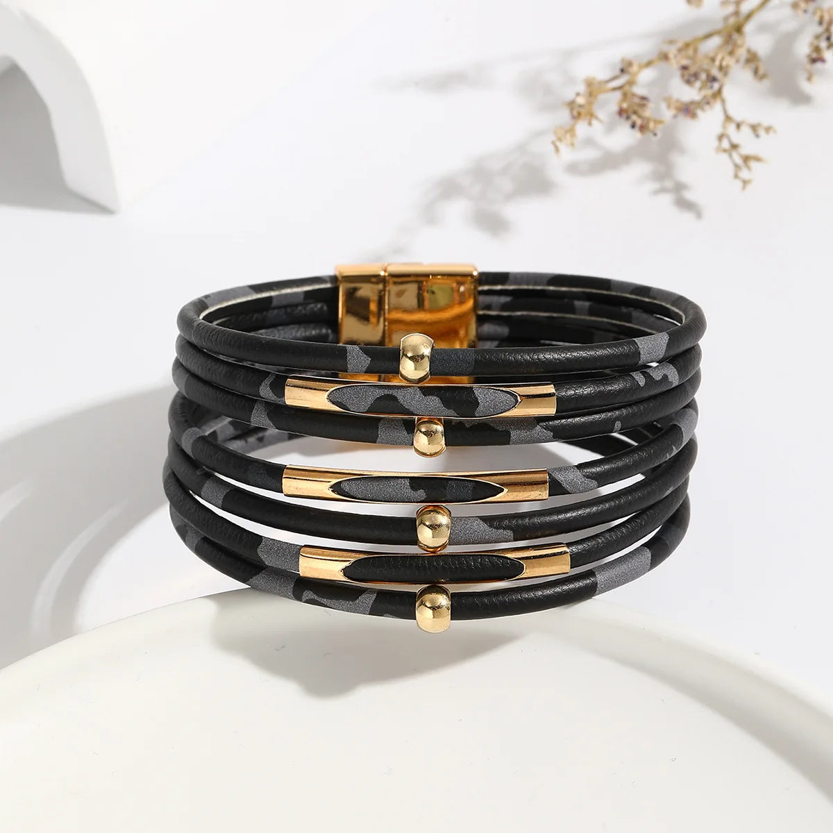 leather wrap bracelet, wrap bracelet, bracelet charm, leather bracelet, metal bracelet, leather wrap, charm jewelry, leopard bracelet, pandora bracelet, leather charm bracelet, leather bangle, tube bracelet, leather for bracelets, multi layer bracelet