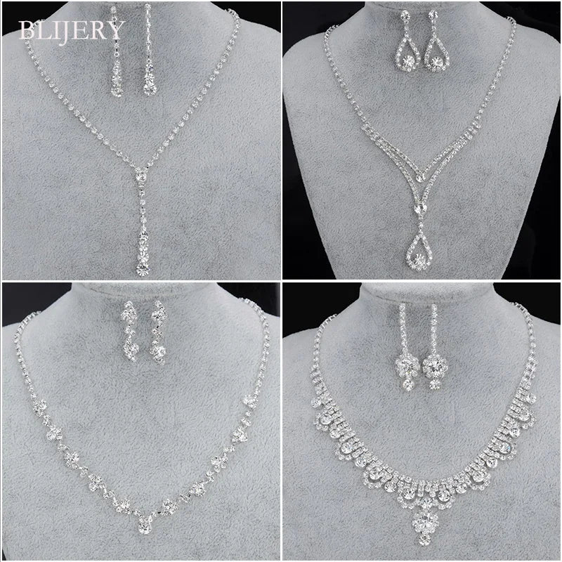 rhinestone necklace, necklace women, earrings women, jewelry set for women, rhinestone jewelry, necklace and earrings set, necklace set for women, earrings necklace set, chain earrings