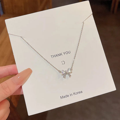 necklace women, bow necklace, bow jewelry, necklace opal, women's necklace jewelry, women's opal jewelry, opal pendants