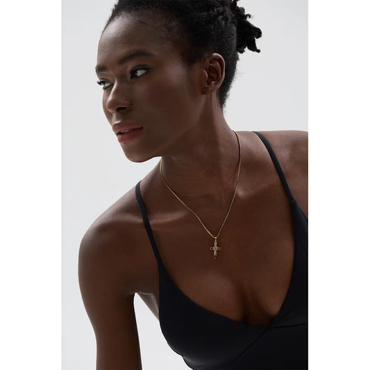 cross pendant, pendant necklace, cubic zirconia, cross pendant necklace, necklace cross, cubic zirconia necklace, colorful necklace, cubic zirconia cross necklace, jewelry necklace, cubic zirconia pendant, chain necklace