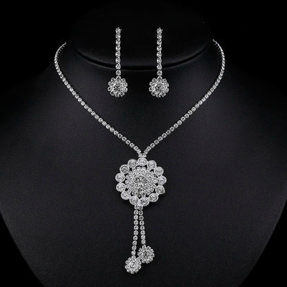 rhinestone necklace, necklace women, earrings women, jewelry set for women, rhinestone jewelry, necklace and earrings set, necklace set for women, earrings necklace set, chain earrings